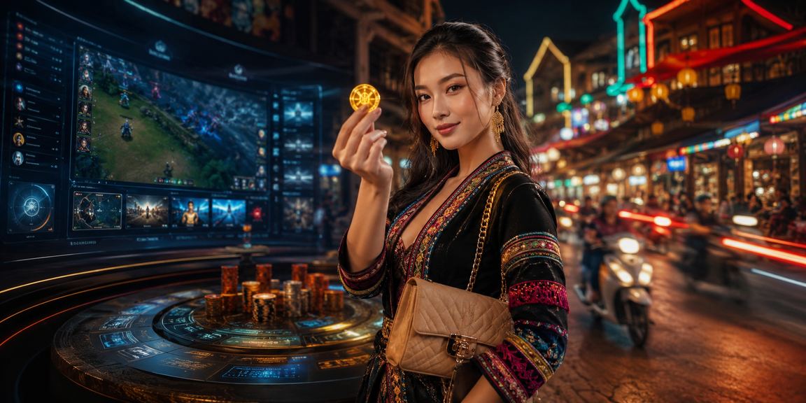 Ánh đèn neon esports sôi động tại Sapa trong không khí gaming hiện đại